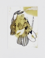 1999, Fett, Farbstift, Fineliner, Tippex, Papier, 21 x 29,5 cm