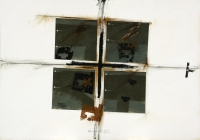 1994, Kohle, Acryl auf Karton, 100 x 70 cm 