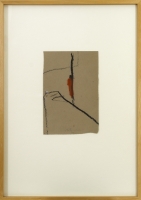 16 x 24 cm, Ölkreide auf Papier, 1994, signiert