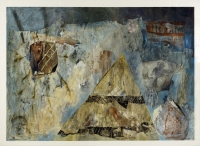 1993, Tusche, Acryl auf Papier, 100 x 142 cm 